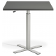 Boost Height Adjustable Meeting Table - 700x700mm